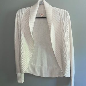 White Cardigan